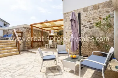 Kamena kuća, Otok Hvar, bazen i terasa s jacuzzijem - 3