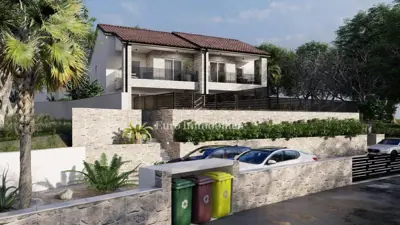 Malinska, Haus in ruhiger Lage mit Meerblick - 4