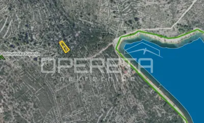 Poljoprivredno zemljište 1.521 m², Drvenik Veliki, pogled na more - 3