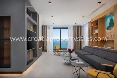 Villa, Omiš - Blick auf Brač, Hvar und Korčula - 2