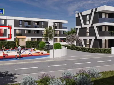 Apartment 58 m², Veli vrh, Pula - new build with loggia - 2