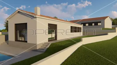 Građevinsko zemljište 891 m², Kršan - dozvola i plaćeni doprinosi - 11