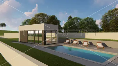 Građevinsko zemljište 891 m², Kršan - dozvola i plaćeni doprinosi - 10