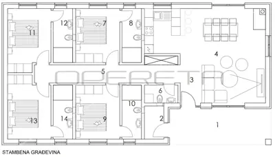 Građevinsko zemljište 891 m², Kršan - dozvola i plaćeni doprinosi - 20