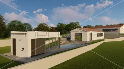 Građevinsko zemljište 891 m², Kršan - dozvola i plaćeni doprinosi - 9