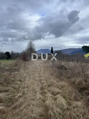 Građevinsko zemljište 5.065 m², Kršan - pogled na Učku