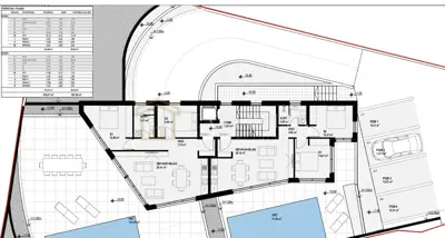 Baugrundstück 965 m², Vrbnik na Krku, Meerblick - 7