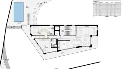 Baugrundstück 965 m², Vrbnik na Krku, Meerblick - 8