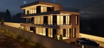 Građevinsko zemljište 965 m², Vrbnik na Krku, pogled na more