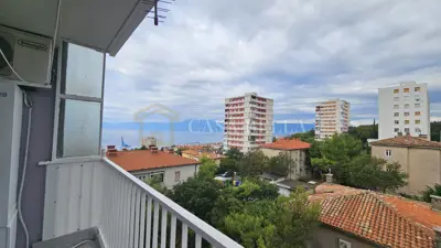 Vojak, Rijeka, 2SB+DB, balkon, blizina Kampusa! - 14