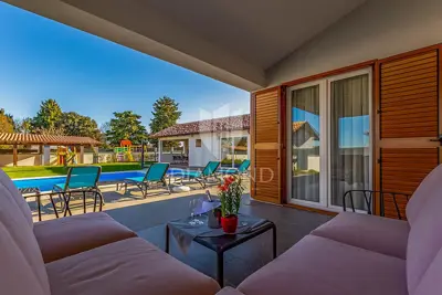 House 765 m², Šišan - pool and wellness area - 2