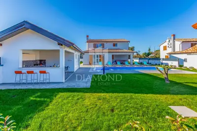 House 765 m², Šišan - pool and wellness area - 6
