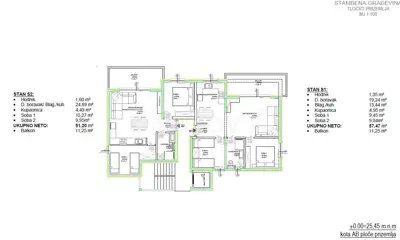 Apartment 51 m², Okrug Gornji - garden and close to the beach - 11