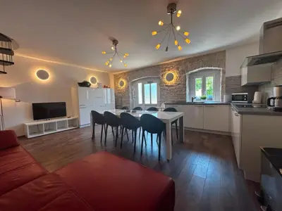 Kuća 118 m², Kaštelir-Labinci - pogled na more i terasa