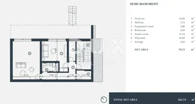 ISTRA, SAVUDRIJA - Moderne Luxusvilla in Meeresnähe V13 - 6