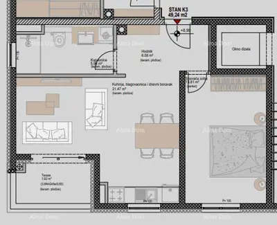 Wohnung, Poreč, 3. Stock, Terrasse und moderne Ausstattung - 19
