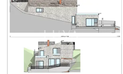 Kvarner, Brseč, Baugrundstück 1.173 m² mit Meerblick - 9