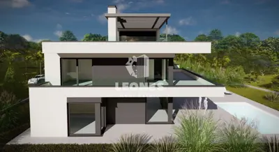Vila 306 m², Poreč - bazen i pogled na more - 7