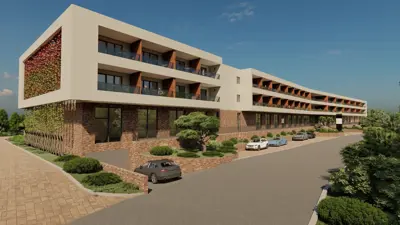 Building land, Pregrada - panoramic view and location permit