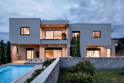 Apartment in Betina, ground floor with pool and 2 bedrooms