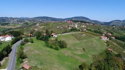 Building land 16,792 m², Klenice near Pregrada, panoramic view
