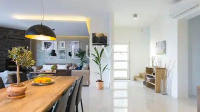 Villa 240 m², Viškovići - Panoramablick auf das Meer und Pool - 8