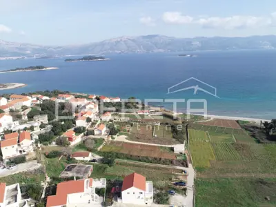 Baugrundstück 1171 m², Lumbarda - in der Nähe des Strandes Bilin Žal - 2