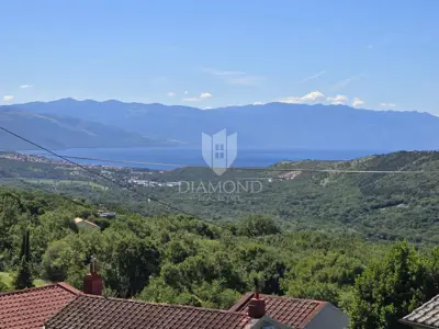 Baugrundstück 740 m², Bribir - Panoramablick auf das Meer