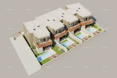Bale. Moderna kuća u nizu s bazenom, 148,56 m² - 4
