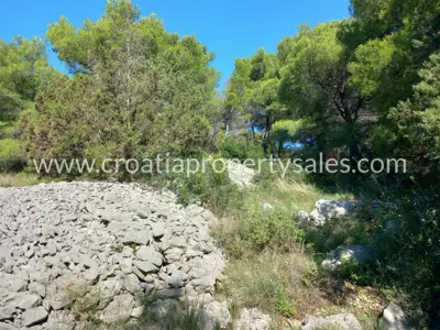 Plot 3,036 m², Otok Brač - sea view - 7