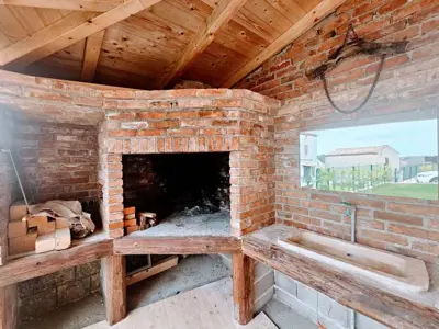 High-quality stone house with a pool and a volleyball court, Hrboki! - 5