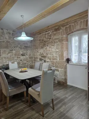 High-quality stone house with a pool and a volleyball court, Hrboki! - 16