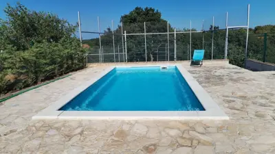 High-quality stone house with a pool and a volleyball court, Hrboki! - 10