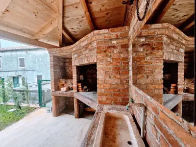 High-quality stone house with a pool and a volleyball court, Hrboki! - 4