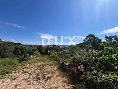 Baugrundstück, Kukljica - 140 m vom Meer - 2