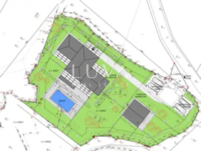 Hvar, Dol, zemljište s građevinskom dozvolom 2321 m², prodaja - 4
