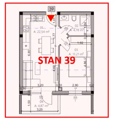 Apartment in Pula, Centar - 1 bedroom, balcony - 14