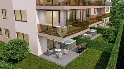 Stan 63 m², Poreč - novogradnja s terasom i spremištem