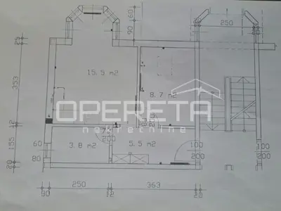 Stan 36,80 m², Kajzerica - 2-soban, spremište - 11