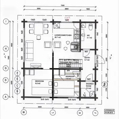 Građevinski teren, Janja Gora - projekt i započeta gradnja - 3