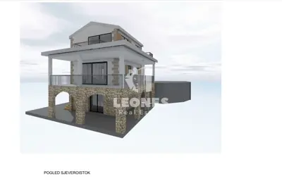 Baugrundstück 600 m², Vižinada, Blick auf Motovun - 8