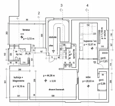 Stan 134 m², Črnomerec - dvoetažni, terasa i sauna - 17
