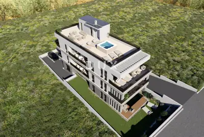 Zadar - Okolica, Petrčane - zgrada 444,3 m², 240 m od mora - 2