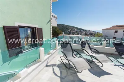 Apartmanska kuća, Trogir - Čiovo, 200 m od plaže i pogled na more - 4