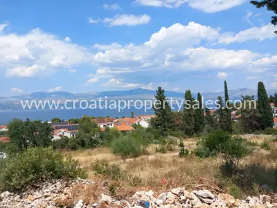 Građevinsko zemljište 231 m², Otok Brač - pogled na more