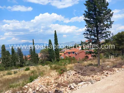 Građevinsko zemljište 231 m², Otok Brač - pogled na more - 5