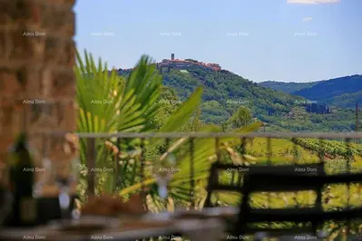 Haus, Motovun, Panoramablick und Pool - 2