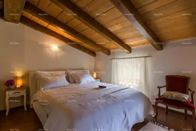 Haus, Motovun, Panoramablick und Pool - 15
