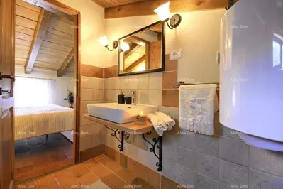 Haus, Motovun, Panoramablick und Pool - 19