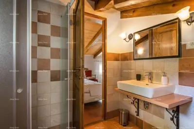 Haus, Motovun, Panoramablick und Pool - 16
